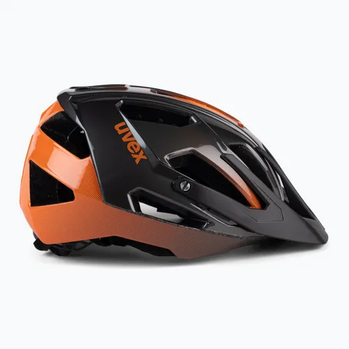 Kask rowerowy UVEX Quatro titan orange