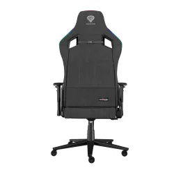 Fotel Genesis Trit 660 RGB Gamingowy do 150kg Tkanina Szary