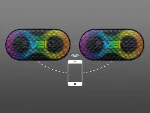 Głośnik Bluetooth Sven PS-99 10W Czarny