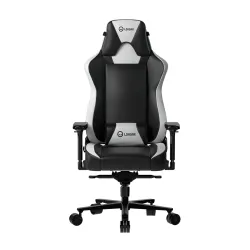 Fotel Lorgar Base 311 Gamingowy do 150kg Skóra ECO Czarno-biały