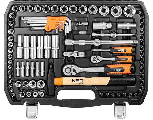 Zestaw narzędzi 122 elementy Neo 10-196