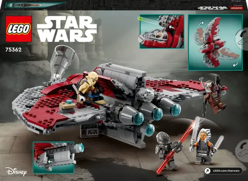 Конструктор Lego Star Wars космический шаттл джедай Т-6 Асоки Тано (75362)