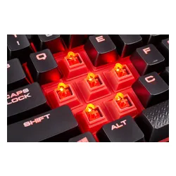 Klawiatura mechaniczna Corsair K68 Red Led - Cherry MX Red