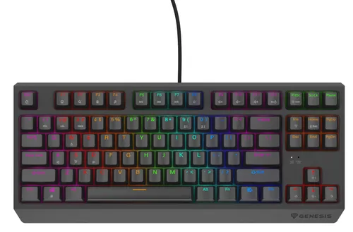 Klawiatura mechaniczna Genesis Thor 230 TKL Lite Outemu Red Czarny