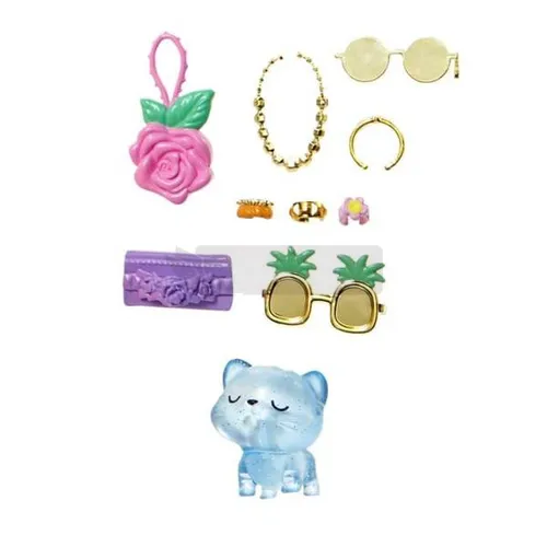 Lalka Barbie Extra Moda Fancy sukienka w kwiaty HHN14