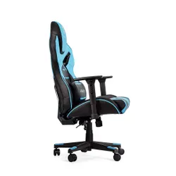 Fotel Diablo Chairs X-Fighter Normal Size Gamingowy do 150kg Skóra ECO Czarno-niebieski