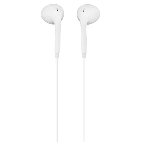 Słuchawki przewodowe Hama Glow II Douszne Mikrofon Lightning Biały
