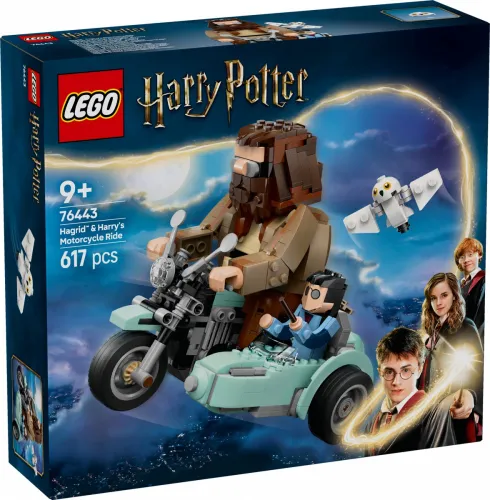 LEGO Harry Potter bricks 76443 Поездка Хагрида и Гарри на мотоцикле