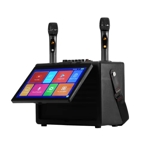 Power Audio Musicmate MM-SC900 PartyStar 250W Mikrofon Karaoke Bluetooth Czarny