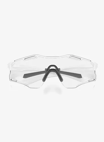 Okulary przeciwsłoneczne Oakley Cybr Zero matte white/clear to black iridium photochromic