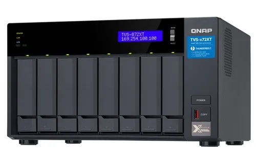 QNAP сервер NAS ТВС-872xt-i5-16G 8x0HDD 16GB 6x1, 7ghz 2xTB3