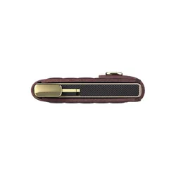 Portfel RFID Secrid Premium Miniwallet Emboss Diamond+ - bordeaux