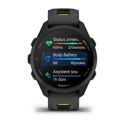 Smartwatch Garmin Forerunner 170 43mm GPS Żółto-czarny