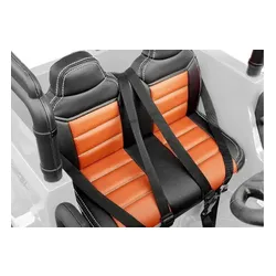 Auto Na Akumulator Dla 2 Dzieci Dżip Wxe-1688 4X4 LED Pilot Skóra Eva MP3 Strong 2 Akumulatory
