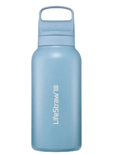 Butelka termiczna z filtrem LifeStraw Go Steel 2.0 1 l - icelandic blue