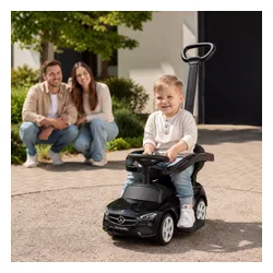 Jeździk Mercedes 4w1 chodzik, pchacz c-class 63 amg, jeździdełko dla dzieci, autko