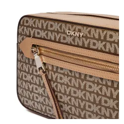 Geantă DKNY Bryant Ave Camera Ba R42EYE22 Maro