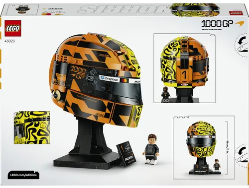 LEGO 43023 Editions Kask Lando Norris McLaren Mastercard F1 Team