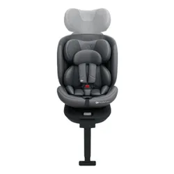 Fotelik samochodowy KINDERKRAFT I-360 2 Plus 40-150 cm (0-36 kg) Szary