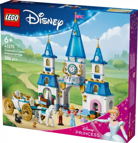 LEGO bricks Disney 43275 Замок Золушки и карета