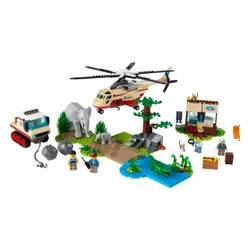 Конструктор Lego City спасает диких животных (60302)