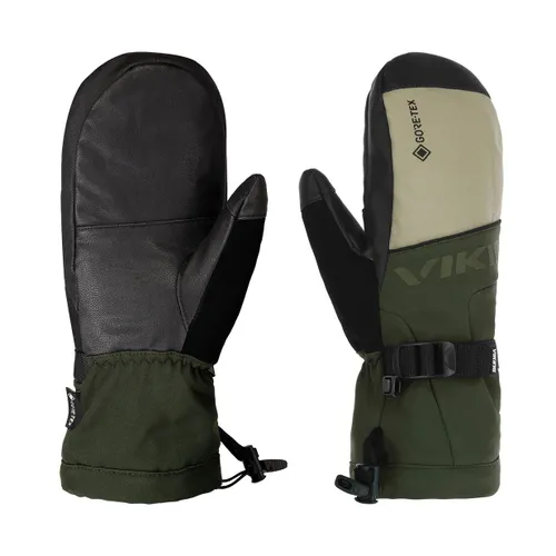 Rękawice narciarskie męskie Viking Hudson Gore-Tex Mitten olive/beige