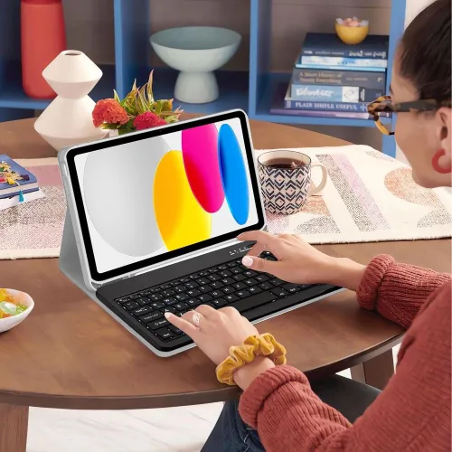 Etui na iPad TECH-PROTECT Sc Pen Szary Klawiatura