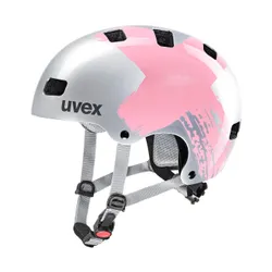 Kask dziecięcy UVEX Kid 3 silver/rose