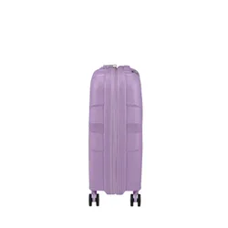 Чемодан маленький расширяемый American Tourister StarVibe - digital lavender