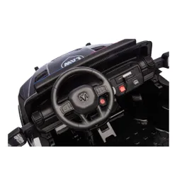 Auto Na Akumulator Dla Dzieci Dodge Ram Policja Zb629-F 4X4 LED Eva Skóra