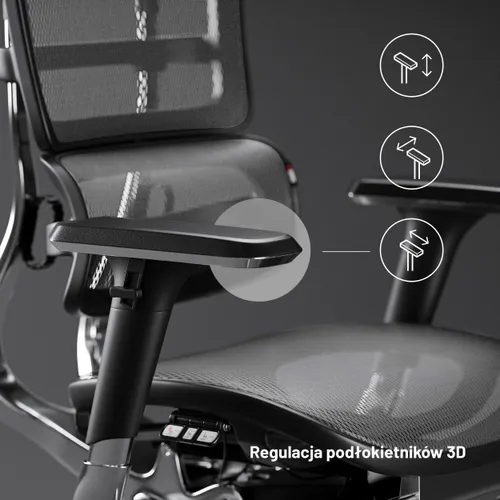 Fotel DIABLO CHAIRS V-Master Czarno-szary