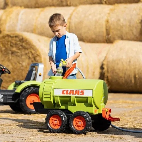Falk Przyczepa Beczkowóz Cysterna Claas Dla Dzieci 3-7 Lat Do Traktora