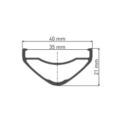 Koło tylne DT Swiss HX 1700 Spline 27.5" Shimano - 35mm