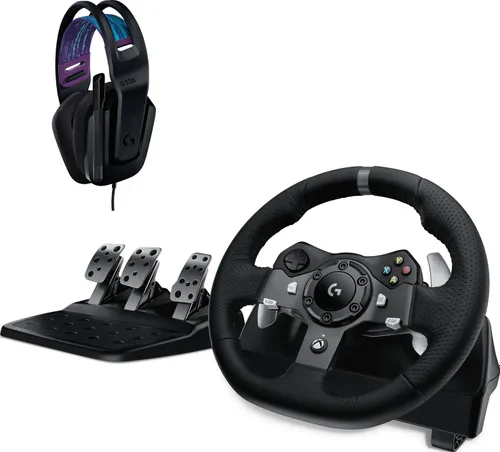 Kierownica LOGITECH G920 (PC/XBOX ONE) + Słuchawki LOGITECH G335