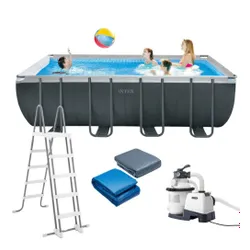 Basen ogrodowy stelażowy ULTRA XTR 549x274 x132 cm z pompą filtrującą INTEX 26356 NP
