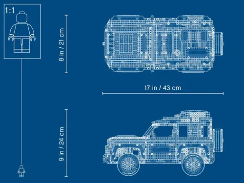 Конструктор Lego 42110 Technic - Land Rover Defender