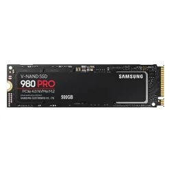 Samsung 980 PRO 500 GB Katı Hal Sürücüsü M. 2 2280 PCI-E x4 Gen4 NVMe (MZ-V8P500BW)