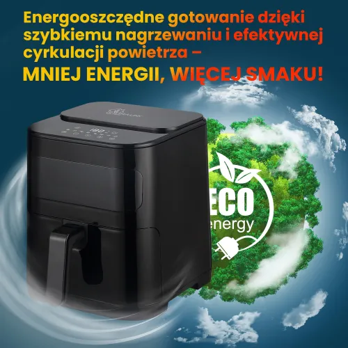 Air fryer Extralink Home SJ-520 1600W 5,2l Aplikacja mobilna