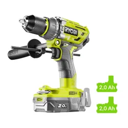 Wiertarko-wkrętarka z udarem Ryobi ONE+ R18PD7-220B