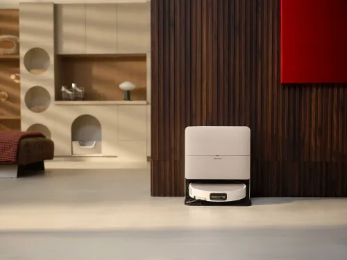 Robot sprzątający Roborock Saros 20 Sonic Complete Funkcja mopowania Stacja oczyszczająca Tworzenie mapy pomieszczenia Funkcje AI Biały