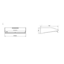Okap Akpo WK-7 P3060 Biały