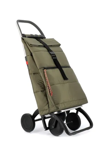Cărucior pliabil Rolser Big Polar cu 4 roți-Kaki