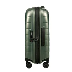 Маленький расширяемый чемодан Samsonite Attrix 55 см (20/23 см) - basil green