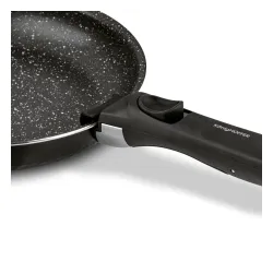 Zestaw 3 patelni z powłoką marmurową i odpinaną rączką Konighoffer Handy 20 cm 24 cm 28 cm