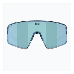 Okulary przeciwsłoneczne Bliz P001 transparent blue/smoke ice blue multi