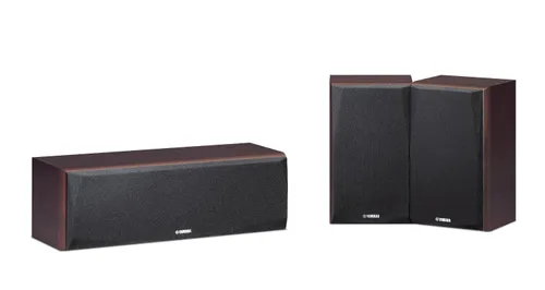 Yamaha MusicCast RX-V4A Black, комплект для домашнего кинотеатра NS-F51/NS-P51 Walnut