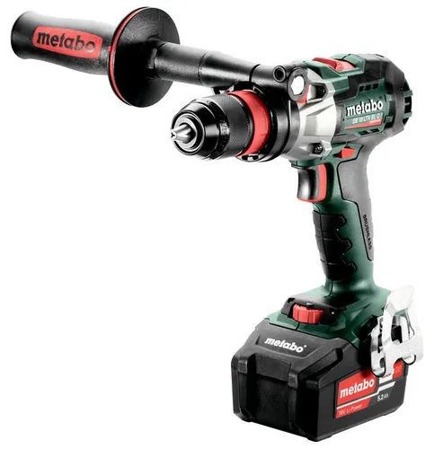 Дрель-шуруповерт аккумуляторная ударная Metabo SB 18 LTX BL Q и 2x5.2ah