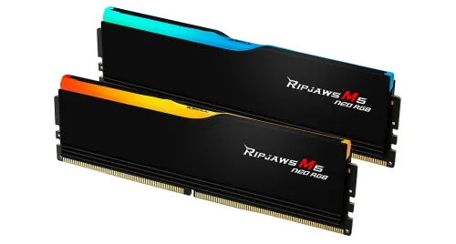 Pamięć RAM G.Skill Ripjaws M5 Neo RGB DDR5 64GB (2x32GB) 6000 CL36 Czarny