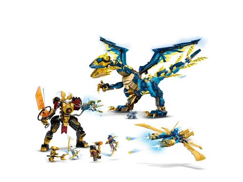 LEGO Ninjago 71796 imparatoriçe'nin kürküne karşı element ejderhası