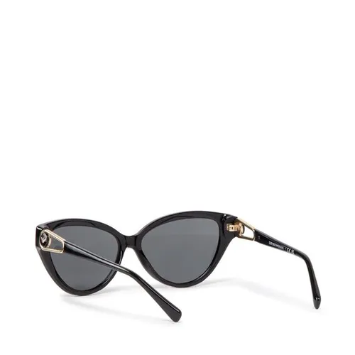 Okulary przeciwsłoneczne Emporio Armani 0EA4192 501787 Shiny Black/Dark Grey - Rozmiar (EU) 57